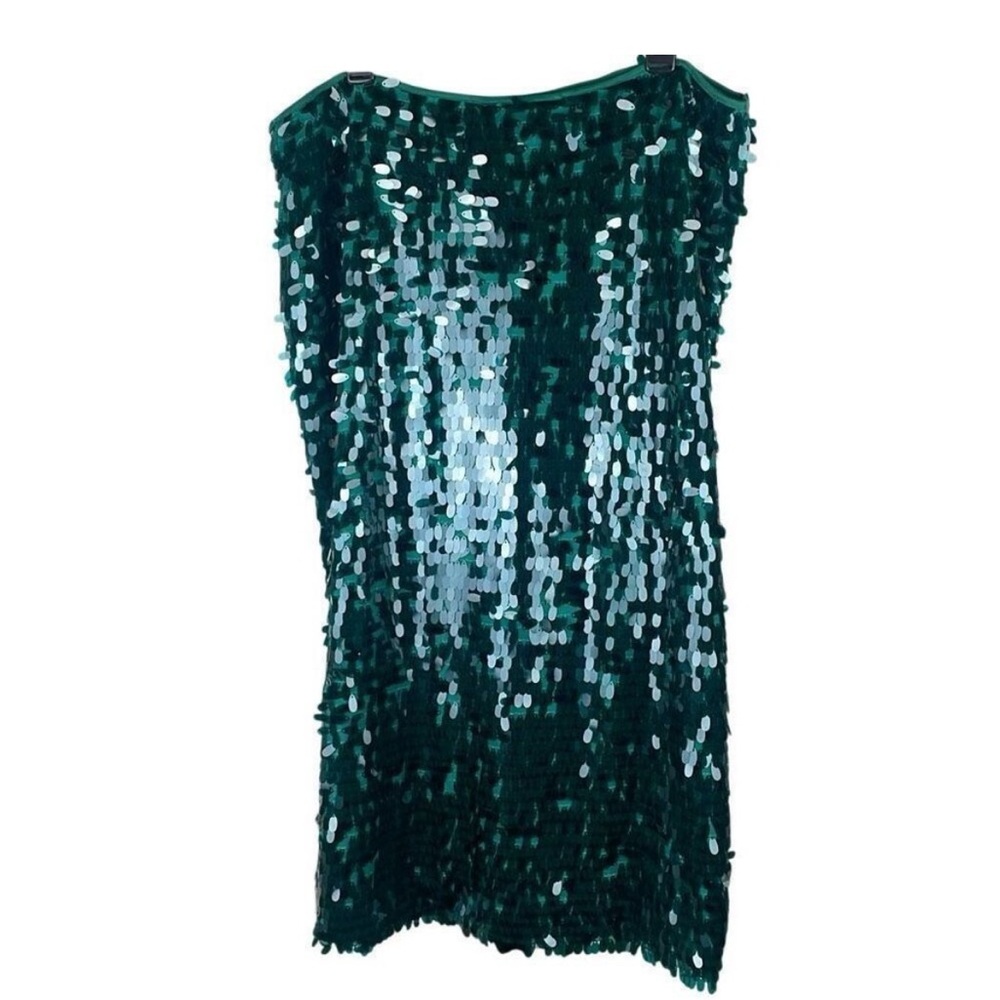 NWT Eloquii Green Sequin Pencil Skirt